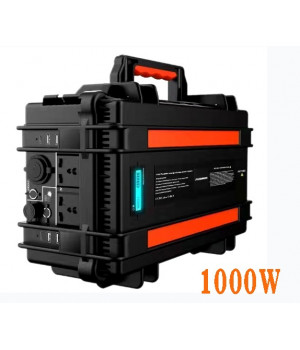 AUMOON BPS-1000W (Пік 2000Вт), 1100WH (298000mAh) портативна електростанція (ДБЖ) з можливістю заряджання від сонячної панелі