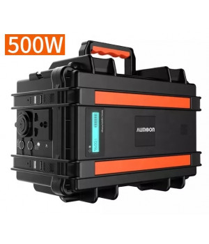 AUMOON 500W (Пік 1000Вт) 550Wh / 150000mAh, Портативна електростанція (ДБЖ) з можливістю заряджання від сонячної панелі
