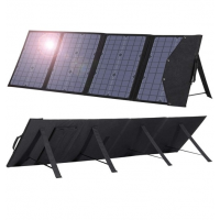 AUMOON ES-100W + Holder.  Портативна сонячна панель складана монокристалічна кремнієва, зарядний пристрій для заряджання.