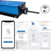 SUN-2000G2 WIFI Сонячний інвертор 2000W  45-90VDC  з функцією обмеження віддачі електрики в міську мережу.