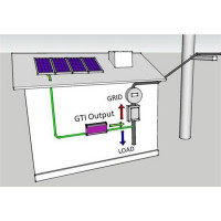 SUN-2000G2 WIFI Сонячний інвертор 2000W  45-90VDC  з функцією обмеження віддачі електрики в міську мережу.