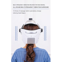 Масажер для голови та очей шолом з повітряною компресією Scalp Brain Relax MS2900