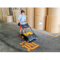 Підмітальна машина Sweeper JL750S з ручним приводом 50л Колір Сірий