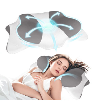 Подушка для сну Pulatree PP09 ортопедична анатомічна ергономічна з ефектом пам'яті