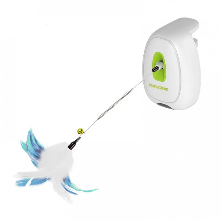 Розумна інтерактивна іграшка для котів і кішок Smart Interactive Cat Toy AFP3218 "Паличка, що стрибає"