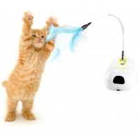 Розумна інтерактивна іграшка для котів і кішок Smart Interactive Cat Toy AFP3218 "Паличка, що стрибає"