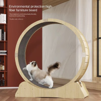Бігове колесо для котів CutePet R02 L для малих та середніх порід кішок Колір Білий