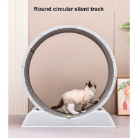 Бігове колесо для котів CutePet R03 L для малих та середніх порід кішок  Колір Сірий