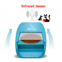 Годівниця для кішок і собак автоматична c мікрочіпом Microchip Pet Feeder JMQ-335 Plus, 500мл.