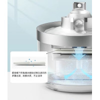 Поїлка - фонтан для котів та собак Smart Wandai BY106 2500mAh, 5000mAh 2,2л з датчиком руху Чорний