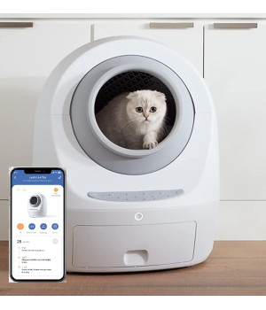 Автоматичний туалет для кішок PET MEET 2, WiFi, УФ-стерилізація.