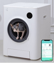 Автоматичний туалет для кішок PET MARVEL, "Кубік Рубік" WiFi, OZON - Дезодорація.