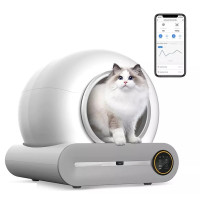 Автоматичний туалет для кішок TONEPIE T-01, WiFi, OZON-стерилізація, ОРИГІНАЛ